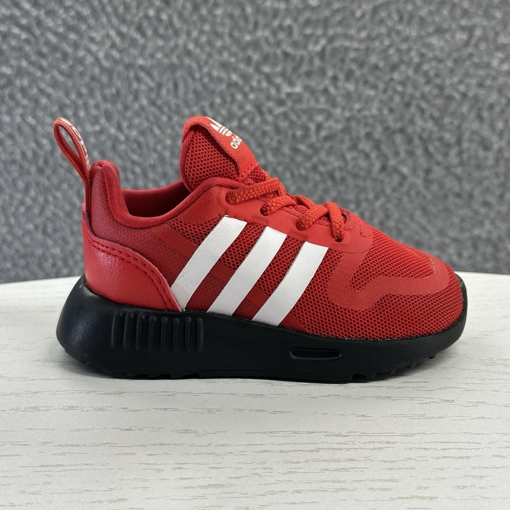 Adidas Multix EL I Toddlers' Shoes Red/Black GW5550 Size 4k
